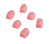 Eujgoov Saxophone Key Risers, 6Pcs Silicone Finger Pad for Saxophone Thumb Rest, Comfortable Cushion Guard Gel Palm Pads for Wind Instruments Players (Pink)