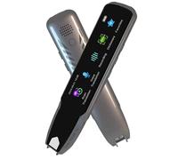 Eujgoov Scan Translator Pen 113 Languages 2 Way Recording 3.69in | ABS Body, Portable for Travel Business Study, Compatible with Android IOS, Voice Recording, 3.69in Screen