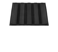 Eujgoov Silicone Sub Roll Mats Non-Stick French Bread Pan Reusable Bakeware Tray for Dough Whole Wheat Bread Oblong Hot-Dog with Heat Resistant Up to 250°C