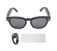 Eujgoov Smart Glasses 8MP Camera with 4K HD Recording Built in 16GB Memory Anti Shake Algorithm Photo Indicator Light with 360° Surround Sound for Photography and Video Recording