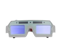 Eujgoov Solar Welding Glasses, Auto Darkening Goggles with Adjustable Shield for TIG MIG Safe Welding and Cutting