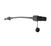 Eujgoov SPX Male to RJ45 Adapter for Flat High Performance Ethernet Cable Extension Adapter Gen with PoE Injector and Routers for IP68
