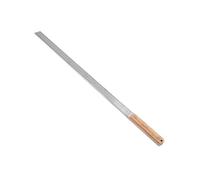 Eujgoov Stainless Steel Ruler Measuring Tool 49cm 19in Heavy Duty Metal Ruler with Dual Scale Inches Centimeters for Carpenters Engineers Students
