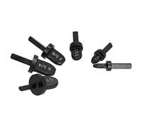 Eujgoov Swagging Tool Drill Bit Set, Steel Flaring Kit, 6Pcs Copper Pipe Expander for Air Conditioning Installation
