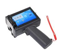 Eujgoov T10 Handheld Inkjet Printer 12.7mm Portable Coding Printer 4.3 Inch Touch Screen Multi Language Support Automatic Date Code QR Code Barcode Expiration Lot Number Small (UK Plug)