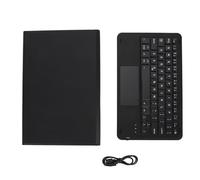 Eujgoov Tablet Keyboard Case with Trackpad for Pad 6 Pro, Magnetic Detachable Keyboard PU Stand Cover for Mi Pad 6, Anti-Scratch for Office Workers (Black)