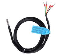 Eujgoov Temperature Humidity Sensor Probe, 304 Stainless Steel Digital