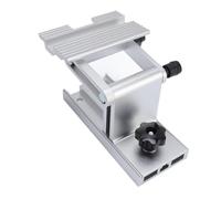 Eujgoov Tool Rest Sharpening Jig, Aluminium Alloy Adjustable Fixture, Compatible with 6in 8in Bench Grinder for Precise Vane/Wing Grinding