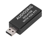 Eujgoov USB Sound Card Connector Isolator AUDIO2RIG Amateur Radio USB Sound Card Connector Isolator for Business Radios Supporting PTT Control