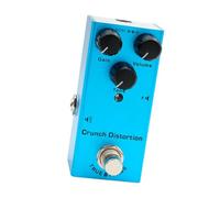 Eujgoov Vintage Overdrive Guitar Effect Pedal Drive, Mini Portable Analog Chorus Digital Delay Tremolo Pedal with LED Indicator, 10 Sound Effects for Electric Guitar Players (Blue)