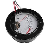 Eujgoov VU Meter DB Level Meter ABS Audio Dial with White Backlight High | VU Meter DB Level Meter ABS Audio Dial with White Backlight High Accuracy Pointer Display 3.9KOhm for Recording Studio