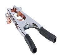Eujgoov Welding Ground Clamp Cable Grounding Clamp/Holder Earth Welder Machine Tig Electroplated Cutter, 500A Welding Ground Fixing Holding Tool Set Kit, Copper Head, Firm Fixing