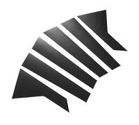 Eujgoov Window Pillar Posts Cover Trim, PC Material, 6 Pieces B C Pillar Sticker Replacement, Fits Sonata 2019-2023, Enhances Car Exterior Appearance (Carbon Fiber Style)