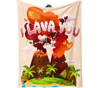 EujGvboU Gifts for Him, Her - I Lava You Anniversary Blanket Gifts for Couple, Romantic Wedding Gifts, Birthday Gifts for Wife Or Husband, Love Blanket for Boyfriend Girlfriend