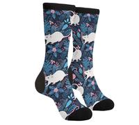 EujGvboU Novelty Crew Socks Casual Crazy Funny Dress Socks For Women Men Teens Gift