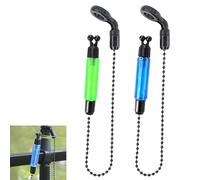 EujRcf 2 PCS Bobbins Carp Fishing, Carp Bobbins, Light Bite Indicators for Carp Fishing, 35 cm Long Bite Alarm Bobbins for Night Fishing, Essential Accessories to Maximize Success Rate