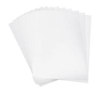 EujRcf 20 Pcs Shrinky Dink Paper, Shrink Paper Shrink Art Paper, Transparent Shrink Sheets for Creative Projects, Shrink Paper for Crafts DIY Keychain Making, Earrings, Necklace, Keychains