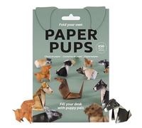 EujRcf DIY Paper Dog Origami Kit, 50 DIY Paper Cats Origami Models, Fun Craft Activity for Adults, Origami Animal Shaped Decoration for Art & Crafts, Origami Set for Adults Kids (Dog)