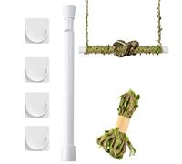 EujRcf Snake Enrichment Toys, Snake Climbing Stick for Ball Python & Corn, No Drill Small Animal Perch for Lizards, Reptile Enrichment Toys for Climbing Exercise and Habitat Enhancement