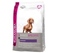 Eukanuba Complete Dry Dog Food for Adult Dachshund Breed Types with Fresh Chicken 2.5 kg