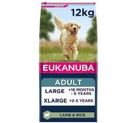 Eukanuba Adult Large Dry Dog Food Lamb & Rice 12kg