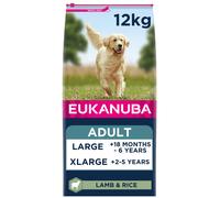 Eukanuba Adult Large Dry Dog Food Lamb & Rice 12kg