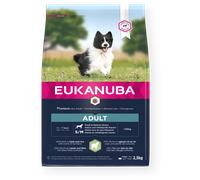 Eukanuba Adult Small/Medium Breed Dog Food with Lamb & Rice - Size: 12kg