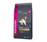 Eukanuba Adult Small & Medium Breeds Rich In Lamb & Rice 12Kg - Dog Dry