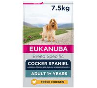 Eukanuba Complete Dry Dog Food for Adult Cocker Spaniel Breed Types with Fresh Chicken 7.5 kg