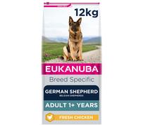 Eukanuba Complete Dry Dog Food for Adult German Shepherd Breed Types with Fresh Chicken 12 kg