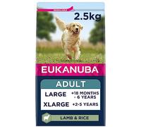 Eukanuba Complete Dry Dog Food for Adult Large and Giant Breeds with Lamb and Rice 2.5 kg