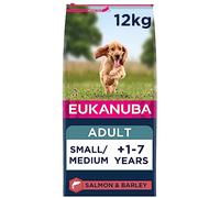 Eukanuba Small/Medium Breed Adult Dry Dog Food - Salmon & Barley - 12k