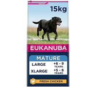 Eukanuba Complete Dry Dog Food for Mature Senior Large and Giant Breeds with Fresh Chicken 15 kg