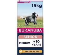 Eukanuba Complete Dry Dog Food for Senior Medium Breeds with Fresh Chicken 15 kg