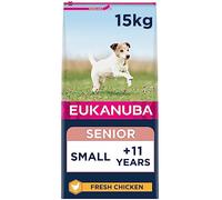 Eukanuba Complete Dry Dog Food for Senior Small Breeds with Fresh Chicken 15 kg