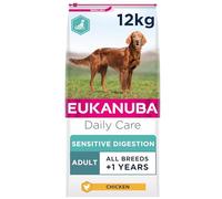 Eukanuba Daily Care Adult Dry Dog Food Sensitive Digestion, 12.5 kg