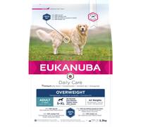 Eukanuba Overweight and Sterilised Low Fat Complete Dry Dog Food for Adult Dogs with Chicken 2.3 kg