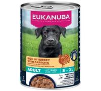 Eukanuba Dog Can Adult Turkey & Carrot 6 x 400g 6 Cans