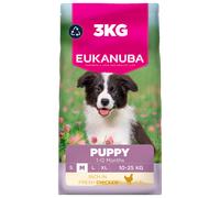 Eukanuba Dog Puppy Medium Chicken 3kg 1 Bag