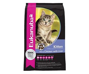 Eukanuba Dry Kitten Food Chicken Liver, 10 kg