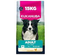 Eukanuba Premium Nutrition Adult Medium Breed Chicken - Economy Pack: 2 x 15kg