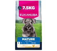 Eukanuba Fresh Chicken - Complete Dry Dog Food - For Mature Senior Small Breed Dogs 7.5KG