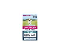 Eukanuba Grain Free Complete Dry Dog Food for Adult Small and Medium Breeds with Ocean Fish 3 kg
