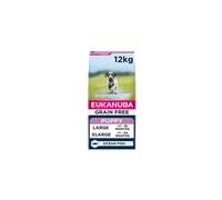 Eukanuba Grain Free Complete Dry Dog Food for Puppy Large and Giant Breeds with Ocean Fish 12 kg