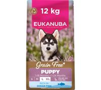 Eukanuba Grain Free Ocean Fish - Complete Dry Puppy Food - For Large & Giant Breed Dogs 12KG