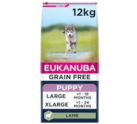 Eukanuba Grain Free Puppy Large Dry Dog Food Lamb 12kg