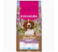 Eukanuba Grain Free Puppy Small & Medium Breed - Ocean Fish - Economy Pack: 2 x 12kg