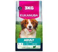 Eukanuba Lamb & Rice - Complete Dry Dog Food - For Adult Small & Medium Breed Dogs 3KG