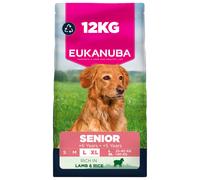 Eukanuba Lamb & Rice - Complete Dry Dog Food - For Senior Large & Giant Breed Dogs 12KG