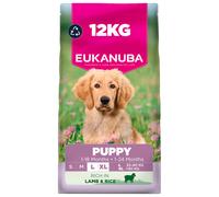 Eukanuba Lamb & Rice - Complete Dry Puppy Food - For Large & Giant Breed Dogs 12KG